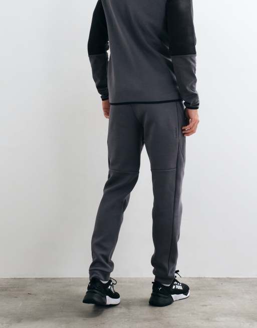 Puma Pumatech elevated pants in moody gray, 5 of 5