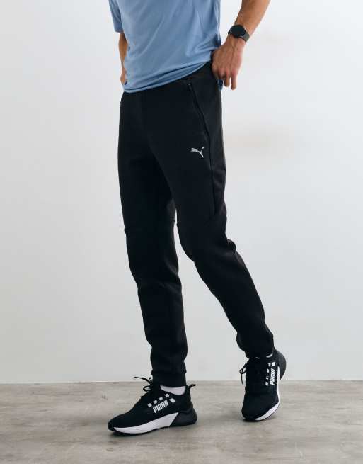 Puma Pumatech elevated pants in puma black, 3 of 5