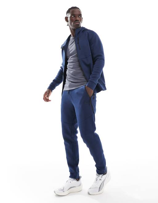 Puma Pumatech track pants in club navy