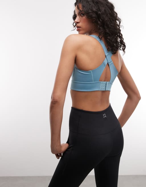 Puma Pwrbreathe run bra padded in baltic sea blue, 4 of 4