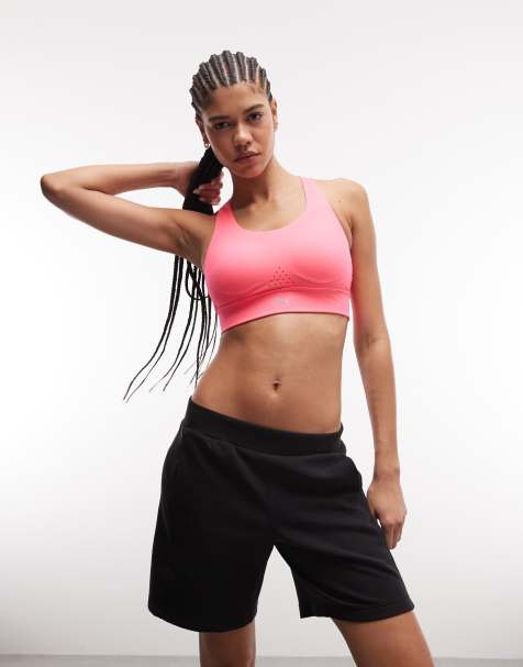 Puma Pwrbreathe run bra padded in pure pink - view 1