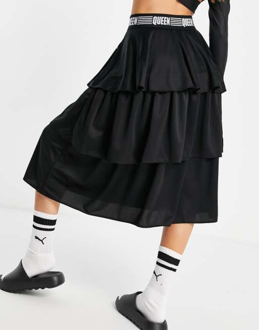 Tiered on sale skirt queen