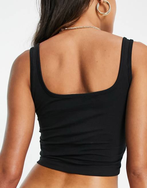 Puma Queen structured bralette in black