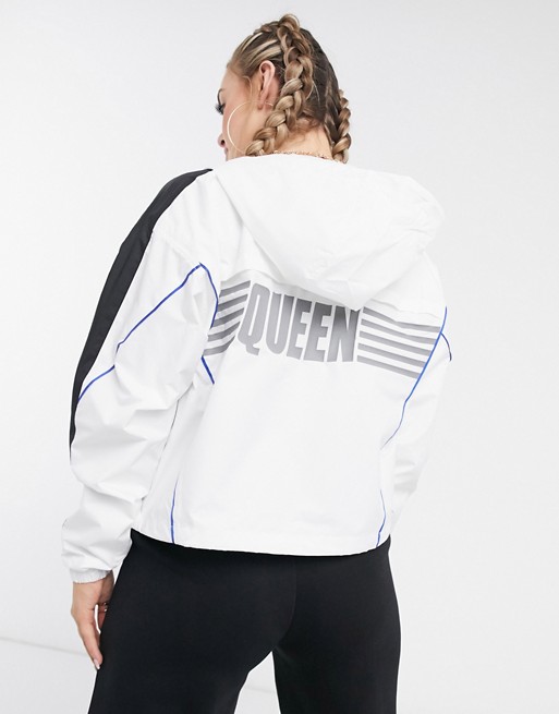 Puma Queen track jacket in white