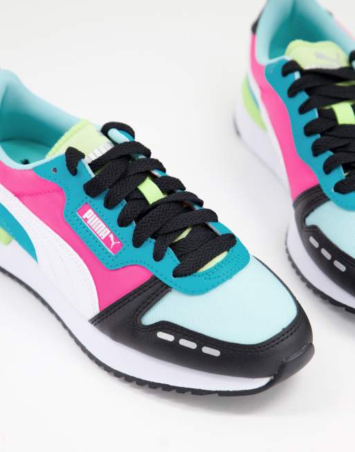 Puma sales sneakers neon