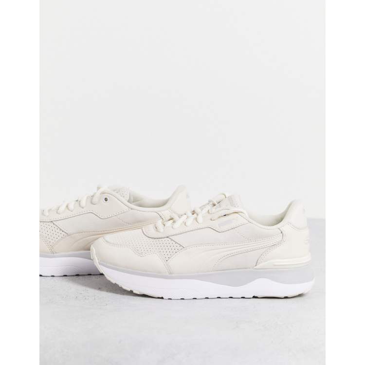 Puma R78 Voyage Premium trainers in white ASOS