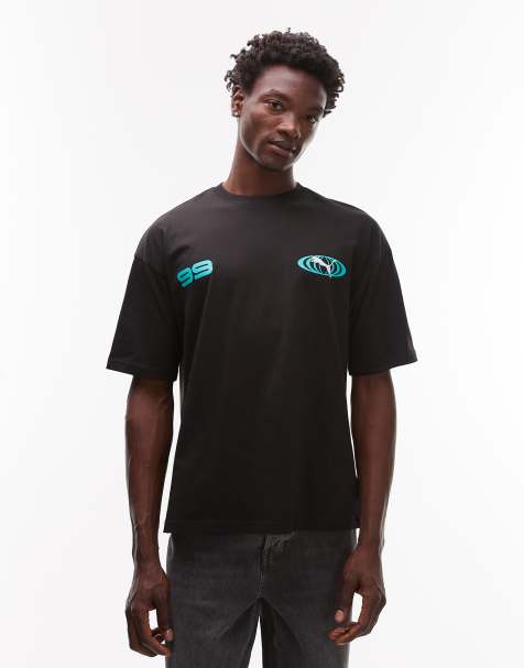 PUMA Racing 99 back print t-shirt in black Exclusive at ASOS - view 1