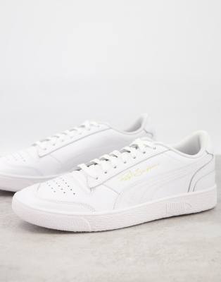 puma ralph sampson lo sneakers in triple white