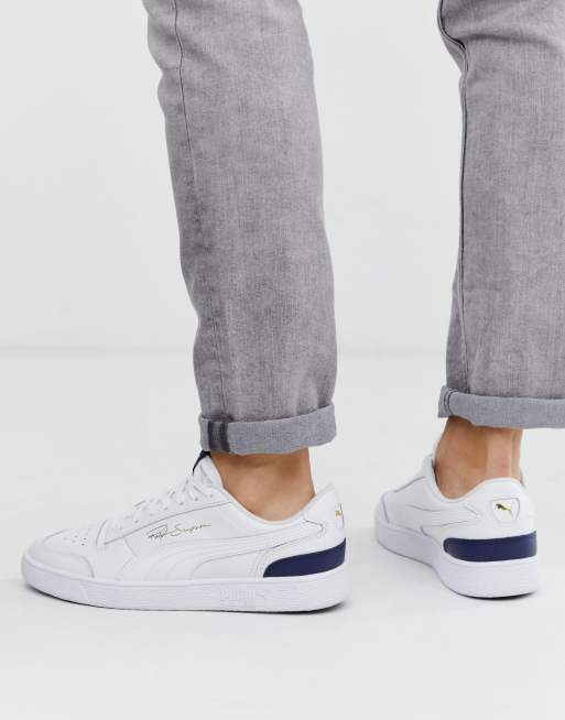 Wanten Uitvoeren wrijving Puma Ralph Sampson Lo sneakers in white | ASOS