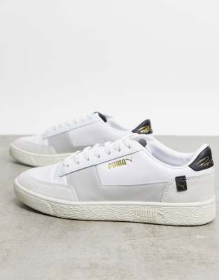 Puma Ralph Sampson mc sneakers in white and gray | ASOS