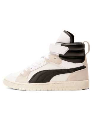 Puma ralph sampson mid sneakers in off white ASOS