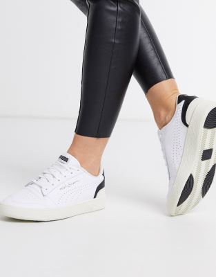 puma leather trainers