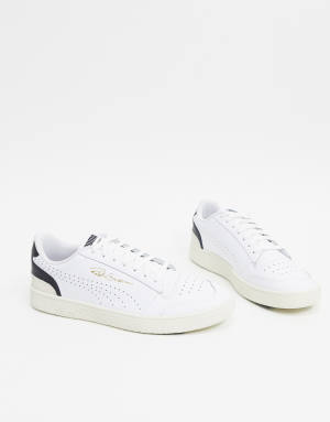 Puma Ralph Sampson Entrenadores perforados en blanco Peru Ubuy