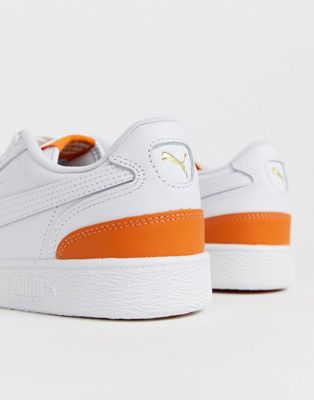 Puma Ralph Sampson sneakers in orange 