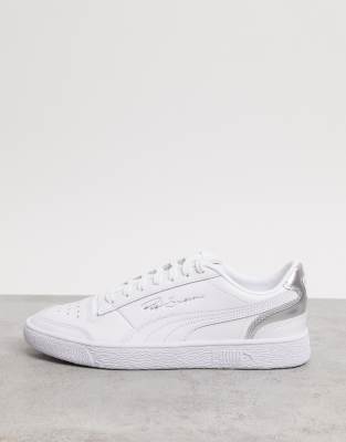 puma white silver