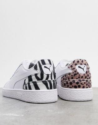 leopard zebra print sneakers