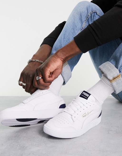 Puma ralph shop sampson white trainers