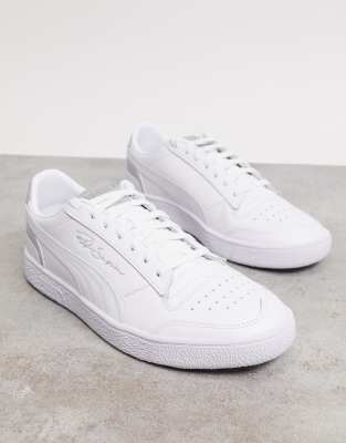 puma silver trainers