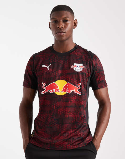 Puma Rb leipzig 25/26 third jersey in puma black-fast red - view 1