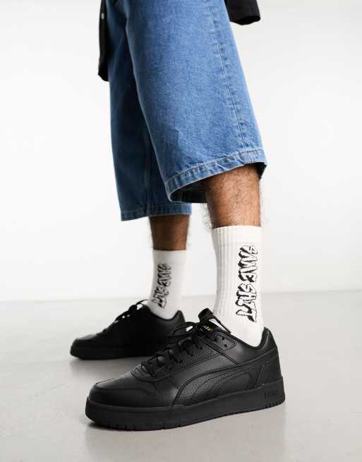 PUMA - RBD Game Low - Sneakers in drievoudig zwart