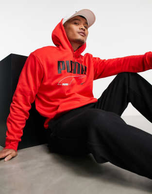 Puma Rebel hoodie in multi