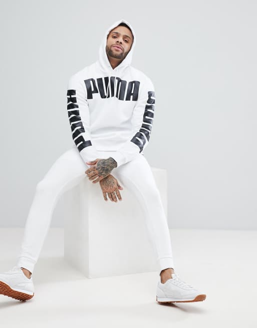 Puma best sale rebel white