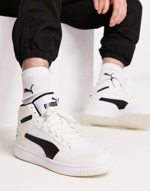 Puma store rebound white