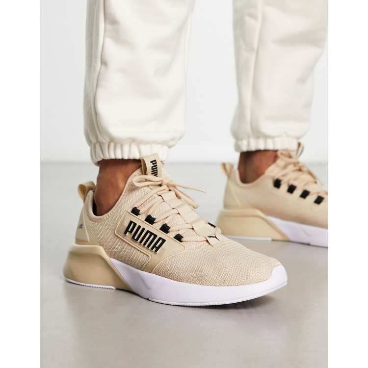 Puma beige hot sale trainers