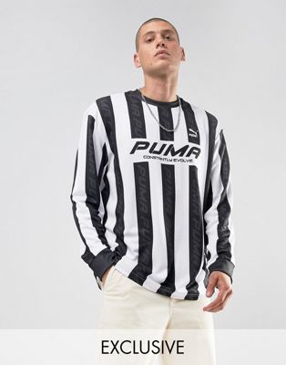 puma retro football t shirt