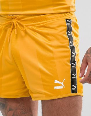 puma retro football shorts