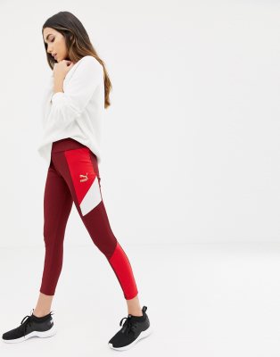 puma retro rib legging