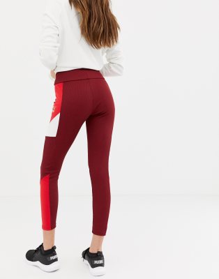 puma retro rib legging