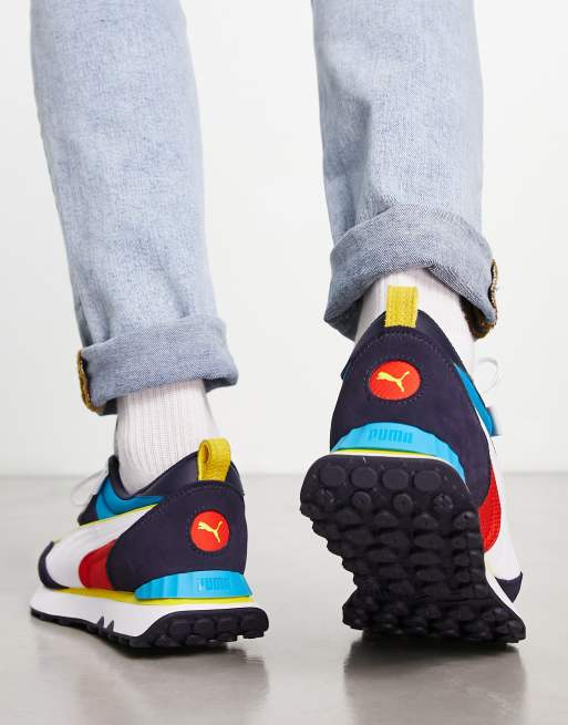 Puma rider game top on street wallet