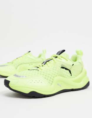 neon yellow puma shoes