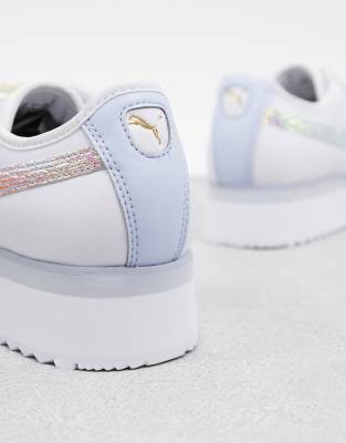 puma roma amor metallic