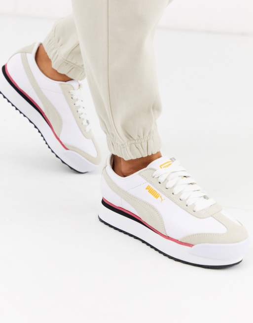 puma roma bianche puma roma bianche