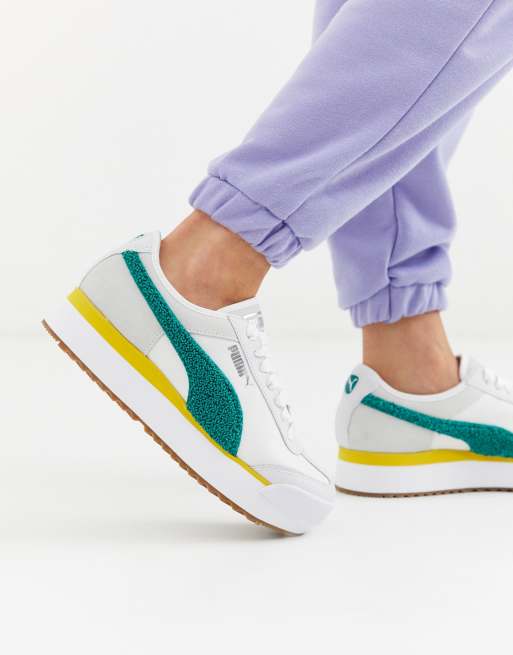 Puma shop roma purple