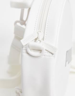 puma white casual backpack