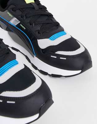 puma rs black and grey