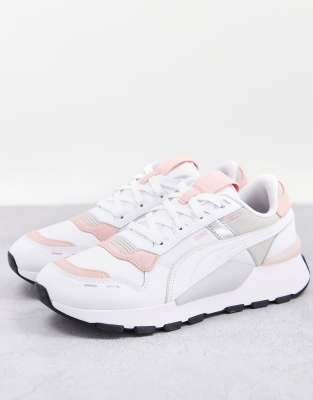 puma rs pink and white