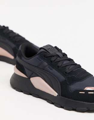 puma rose gold black