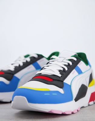 puma trainers colourful