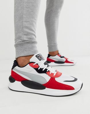 Puma RS 9.8 Space sneakers in white | ASOS