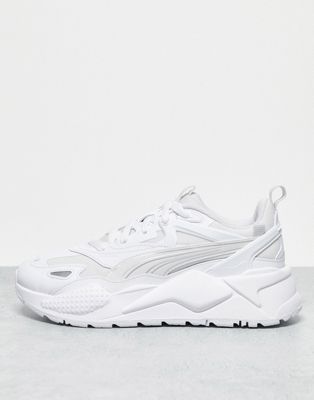 Puma RS- Efekt Reflective trainers in white and silver - ASOS Price Checker