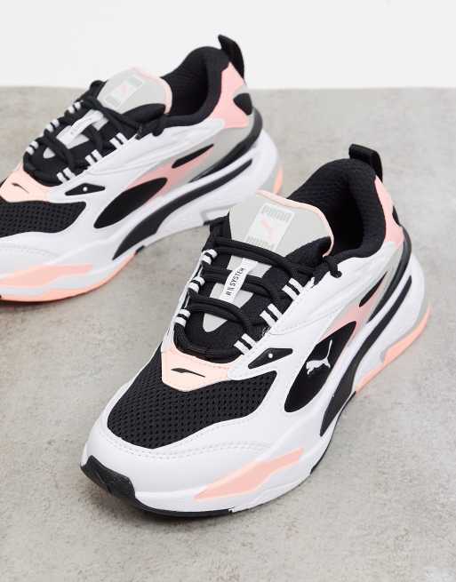 Puma RS Fast Baskets Blanc et rose