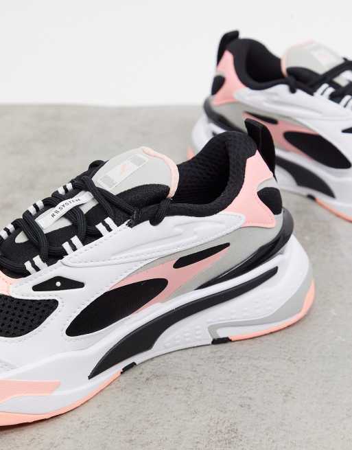 Puma rs x outlet rose blanc