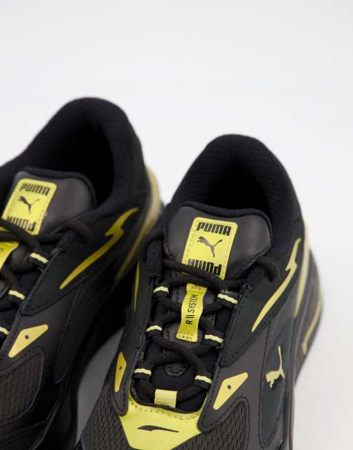 Basket puma cheap noir et doré