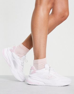 Baskets Puma - RS Fast - Baskets ton sur ton - Blanc et rose