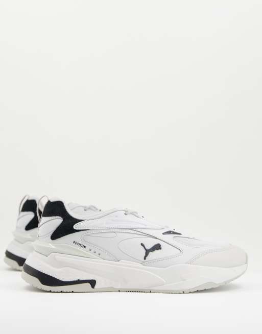 Puma – RS Fast – Farblich abgestimmte Sneaker in Grau und Schwarz