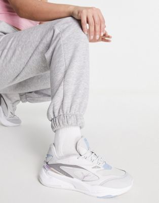 Puma RS-Fast High Shine trainers in white